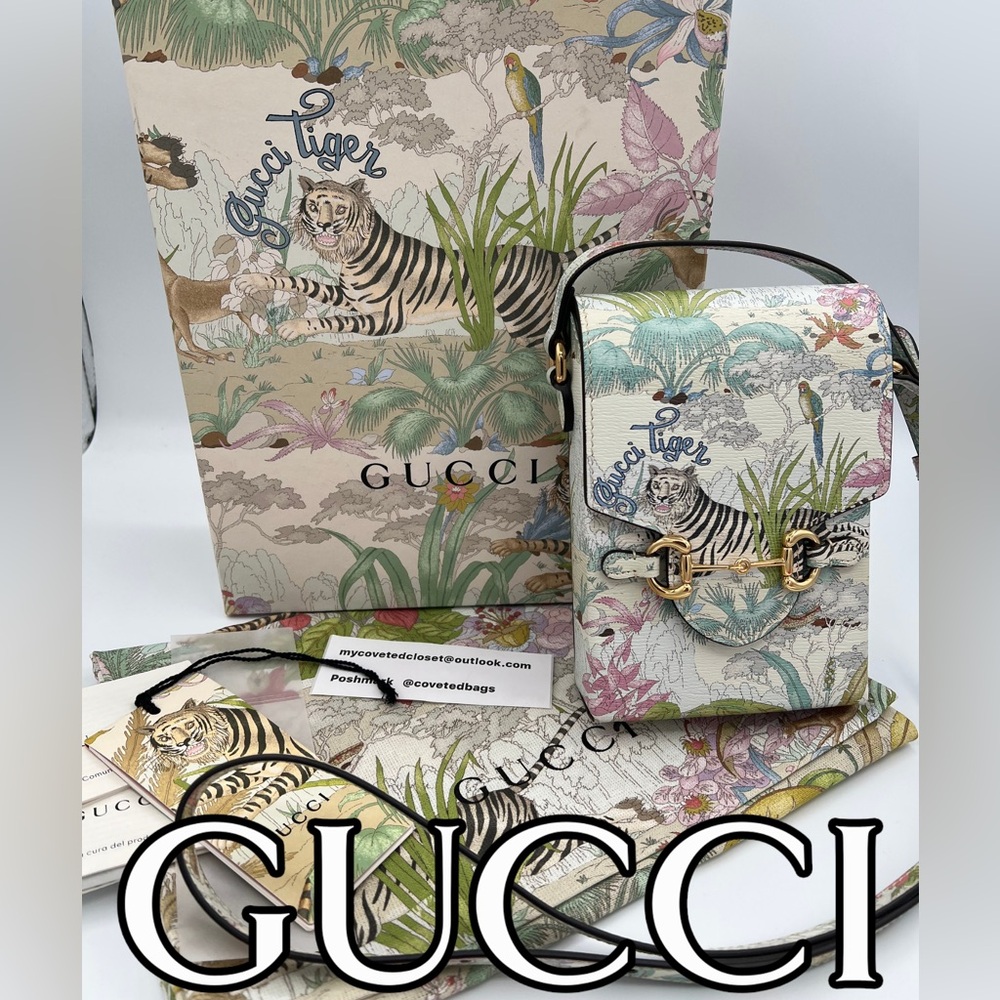 Gucci Shanghai Edition 1955 Shoulder Bag! 🐅😻 FULL SET! Rank A Condition Must See